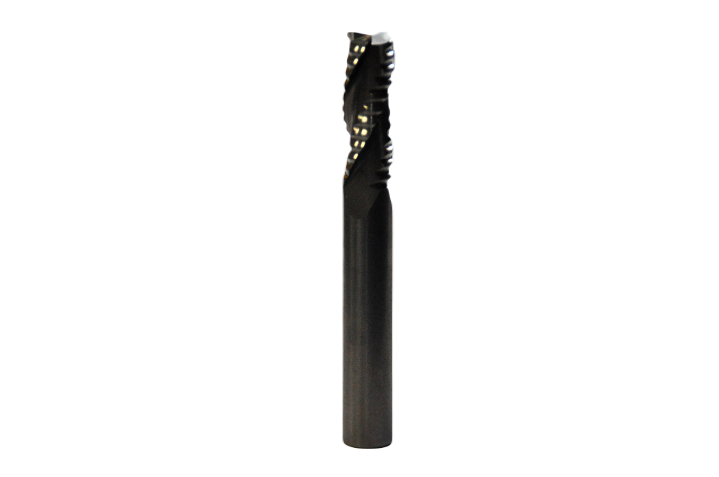 SOLID CARBIDE UPCUT ROUGHER SPIRAL 3/8" DIA x 1" x 3/8" SHANK
