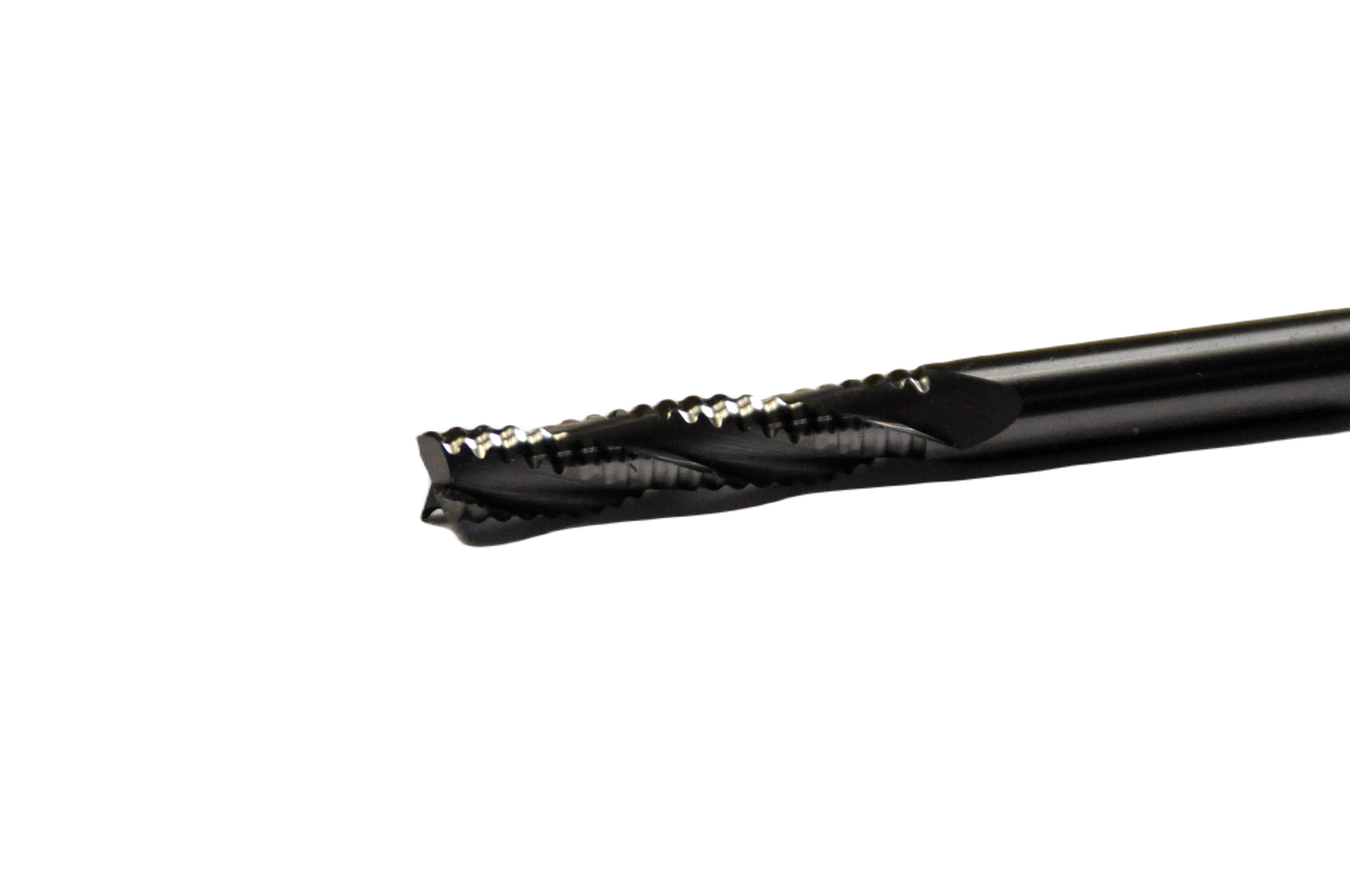 SOLID CARBIDE UPCUT ROUGHER SPIRAL 3/8" DIA x 1-3/4" x 3/8" SHANK